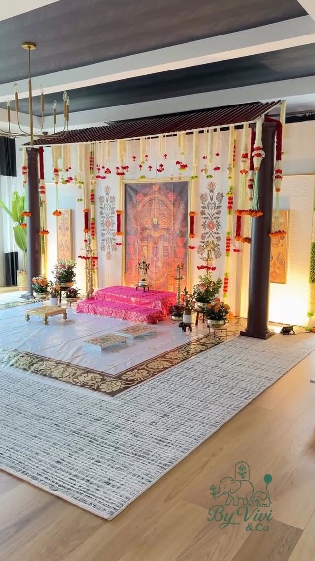 Housewarming event décor